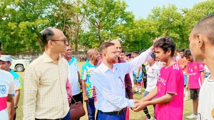 ময়মনসিংহে অনূর্ধ্ব ১৫ বালকদের ফুটবল প্রশিক্ষণ এর উদ্বোধন